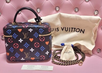 Louis Vuitton Vanity Shoulder Bag PM Black/Multicolor Game On  