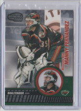 2003-04 Pacific Invincible #47 Manny Fernandez Minnesota Wild