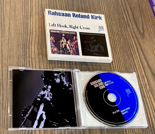 RAHSAAN ROLAND KIRK LEFT HOOK RIGHT CROSS RARE 2 CD W/SLIPCASE PLAYED ONCE FRESP - Picture 3 of 4