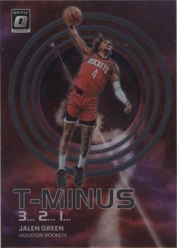 Jalen Green 2022-23 Panini Donruss Optic #18 Express Lane Houston