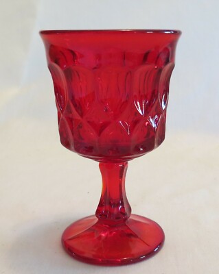 Noritake Perspective Ruby Red 4 7/8  Wine Goblet(s)
