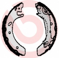 Brembo Bremsbackensatz Bremsbacken Hinten FüR Ford Mondeo II BAP GBP BFP