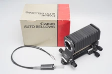 Canon FD Auto Bellows with Original Canon Double Cable Release, Macro Close-Up