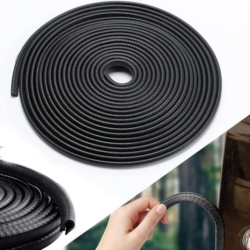 Уплотнение погодной полоски Chrysler — резиновый молдинг для края двери для защиты замков и отделки - Изображение 4 из 4