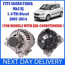 SKODA FABIA MK2 5J 2007-2014 1.4 TDi DIESEL NEW ALTERNATOR BNM BNV BMS MK II