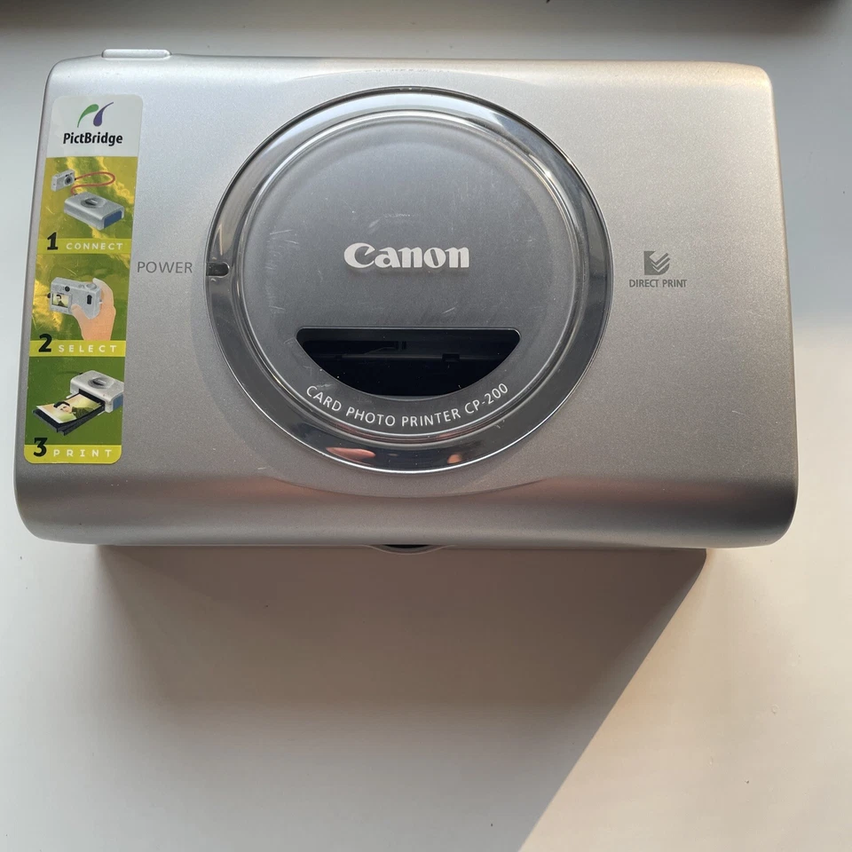 Canon Selphy Series CD1005 Card Photo Printer CP-200 PictBridge Support - Image 2 of 4