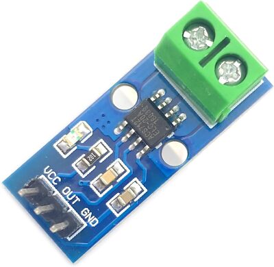 ACS712 30A Current Sensor Module - Arduino Compatible for Monitoring
