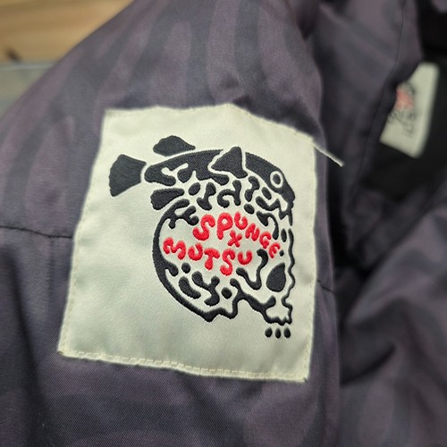 Mutsu Spunge Panatomy Skull Jacket Men Large Graphite Black Salehe Bembury READ - Picture 9 of 23