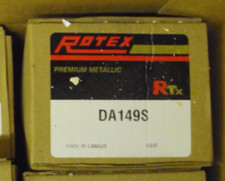 Front Disc Brake Pad Set, Semi-Metallic - Rotex DA149S