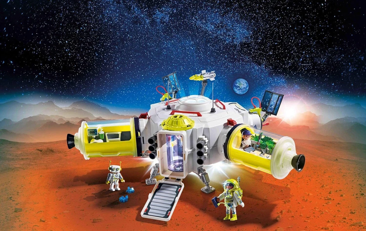 PLAYMOBIL Space 9487 Mars Space Station For children ages 6