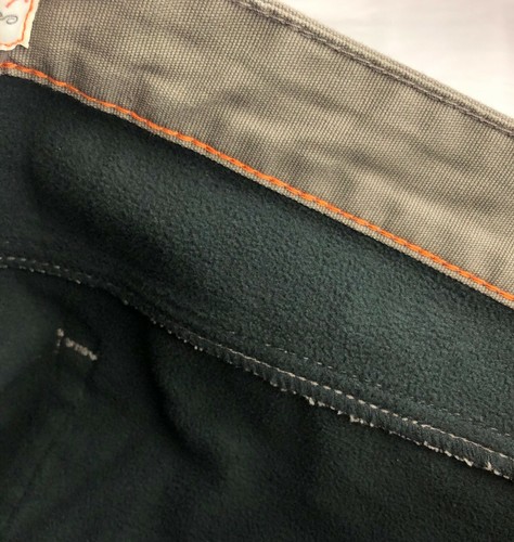 Nuevos pantalones para hombre resistentes a la intemperie vintage forrados de lana marrón (40x32) H - Imagen 4 de 5