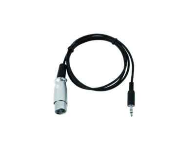 DMX-Adapter OUT Klinke 3,5/XLR 1m