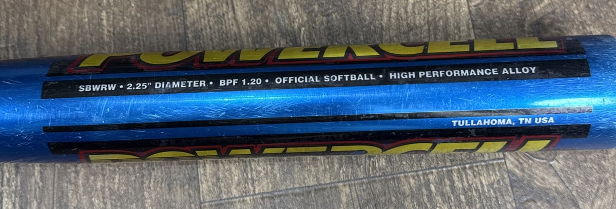 Batte De Softball Worth Powercell – 34 Pouces, 26 Oz – Diamètre 2 1/4 – Whiplash EST