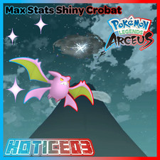 Pokemon Legends: Arceus Shiny Crobat Max Stats