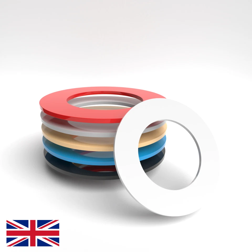 COLOURED DOWNLIGHT SPOTLIGHT SURROUND RING REPAIR BUY 2/1 FREE BEZEL CONVERTER