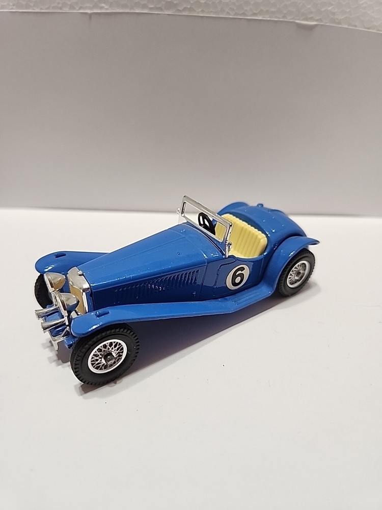 1973 MATCHBOX ENGLAND YESTERYEAR Y3 1934 RILEY MPH RACE CAR BLUE DIE-CAST