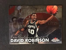 2000-01 Fleer Force Basketball Card David Robinson San Antonio Spurs #151