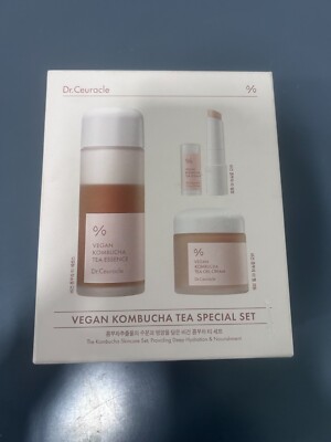 Dr.Ceuracle Vegan Kombucha Tea Essence Special Set New Korean Skin care
