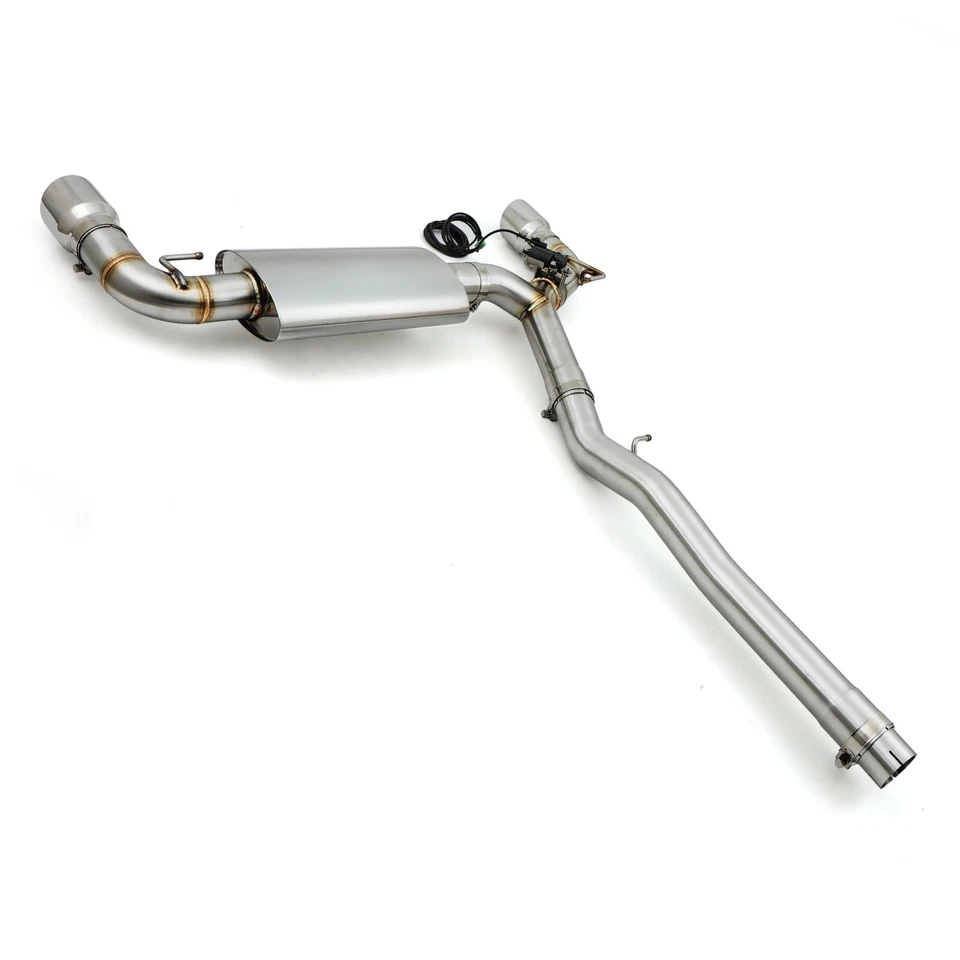 STAINLESS VALVED GPF BACK EXHAUST SYSTEM KIT FOR BMW M135i xDRIVE B48 F40 19-24 - Image 3 of 4