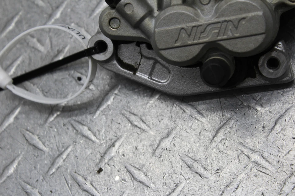 Kawasaki KX125 2002 pinza de freno delantera izquierda Foto 2 de 4