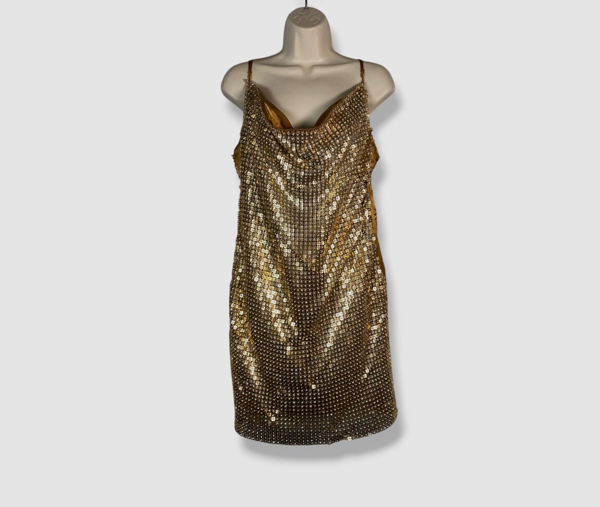 Ramy Brook Women's Gold Chainmail Draped Cowl Neck Wrenley Slip Dress Size XS | eBay Ramy Brook Women's Gold Chainmail Draped Cowl Neck Wrenley Slip Dress Size XS | eBay