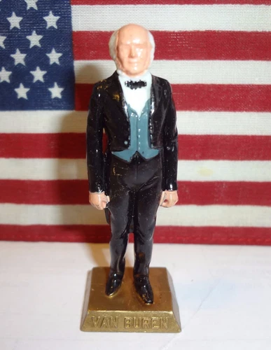 PRESIDENT MARTIN VAN BUREN Vintage 1960s Marx Presidents 2.5" Figure