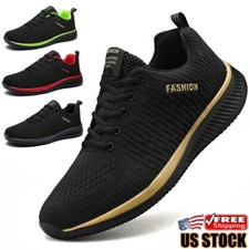 Men Running Shoes Breathable Light Sports Sne...