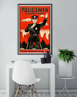 Vintage 1941 "Policemen" Book POSTER (up to 24" x 36") - Cops - Police ...