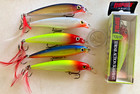 Vtg Mixed Lot 6 Rapala X-Rap Crankbaits Minnow Stickbait Lures Jerkbaits Excl Ne