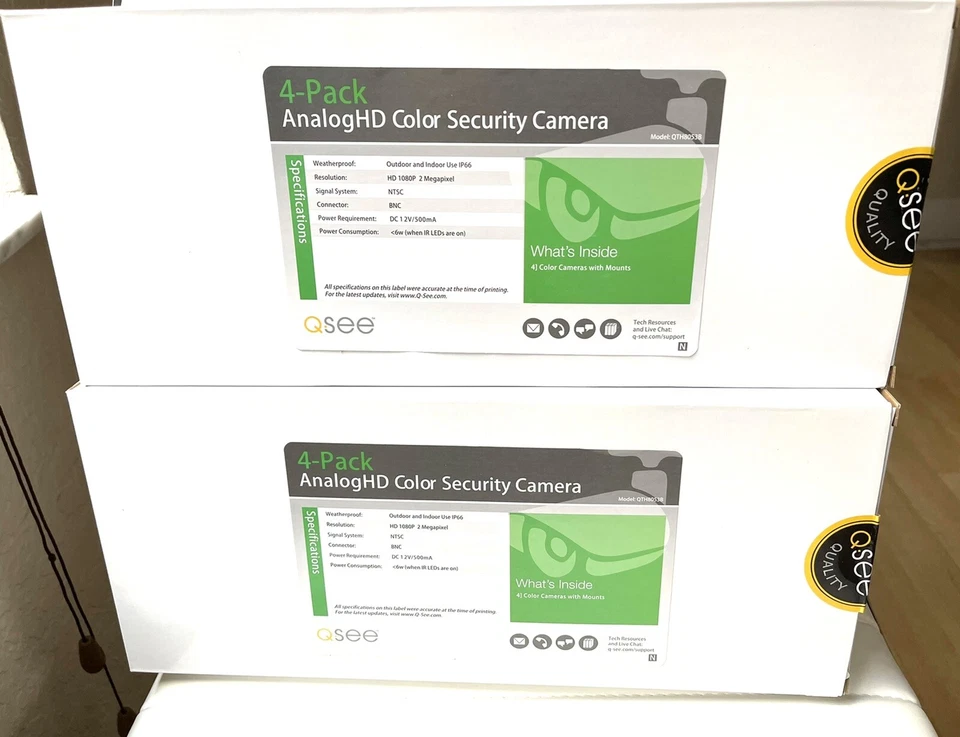 Q.see.Smart Security System.HD1080p.8CH DVR+8 Cameras (open box) - Image 4 of 4