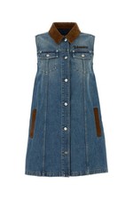 Versace Denim Mini Dress New & Authentic