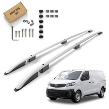 Barre portatutto per Fiat Scudo (507) H1 LUNGO (L3 | Maxi) 2022- Argento Opaco