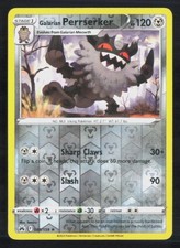 Pokemon Galarian Perrserker Crown Zenith 085/159 Reverse Holo NM