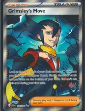 Grimsley's Move 120/094 Ultra Rare Phantasmal Flames Pokemon Holo Near Mint