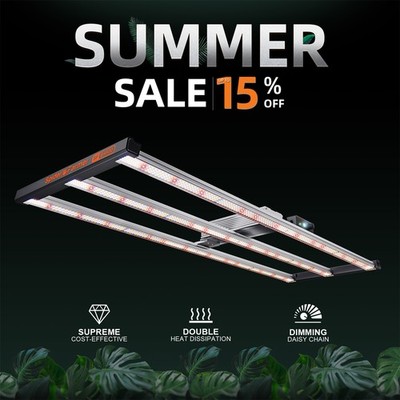 Spider Farmer G4500 LED Grow Light Das ganze Spektrum Hydroponics Indoor Plants