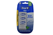 Oral B Glide Pro Health Deep Clean Floss Cool Mint 131.2 Old ORIGINAL 3 Pack