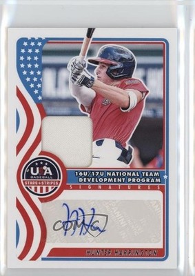 2025 Panini Stars and Stripes Hunter Harrington #NTS-HH Auto v8j