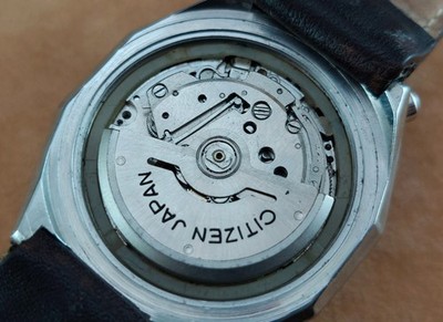 Vintage CITIZEN Bullhead Octagonal 67-9356 Flyback Chronograph