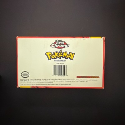 Topps 2000 Chrome Pokemon Series 1 Booster Box for sale online | eBay