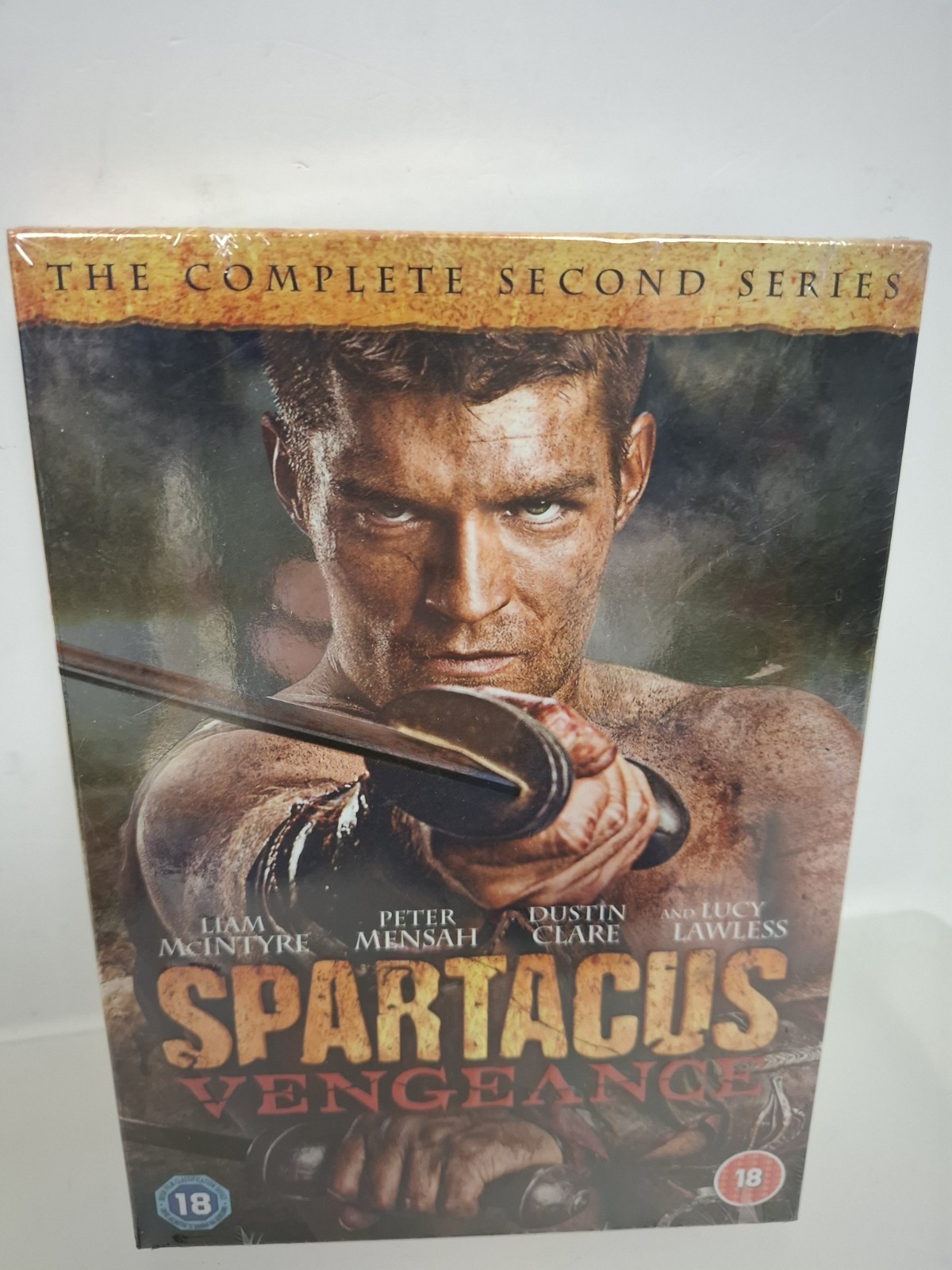 New Sealed Spartacus Vengeance Complete Second Series Dvd Set Region 2 English
