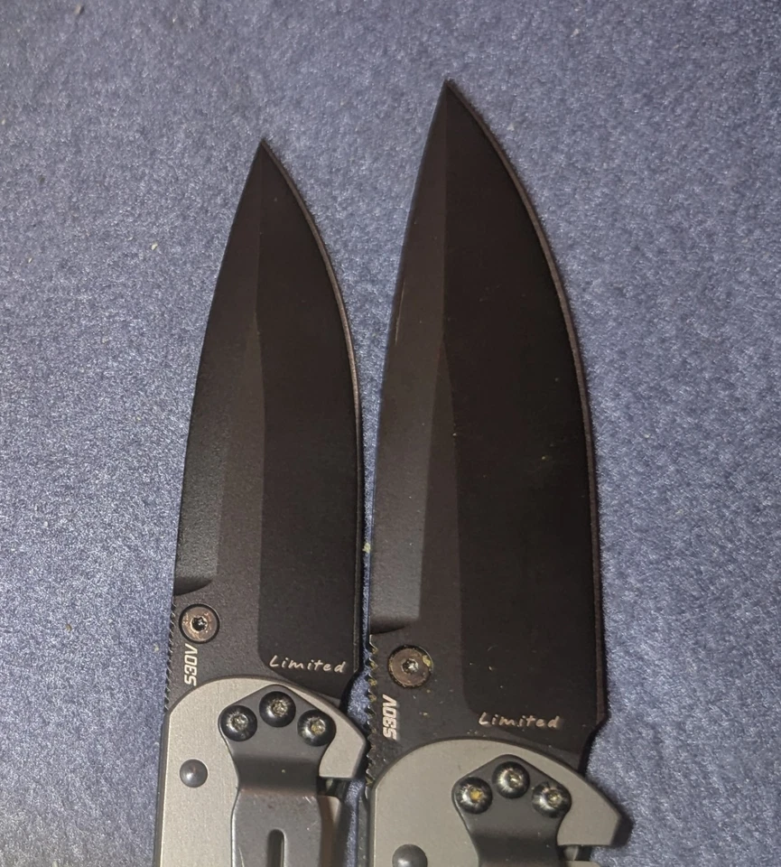 Bradley Cutlery Alias I And II 17600BT/650BT-600 Limited Set G10+Ti Handle  - Image 4 of 4