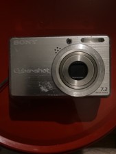 Sony Cyber-Shot DSC-S750 7.2MP Digital Camera Untested w/ NP-BK1 Battery
