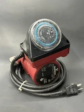 Grundfos UP15-10SU7P/TLC 3/4” NPT 115V Hot Water Recirculation Pump Timer – Used