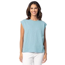 Time and Tru Women's Muscle Tee (Small)