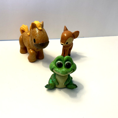 Disney Animators Collection Peter Pan Bambi Beauty & The Beast Tick Tock Horse