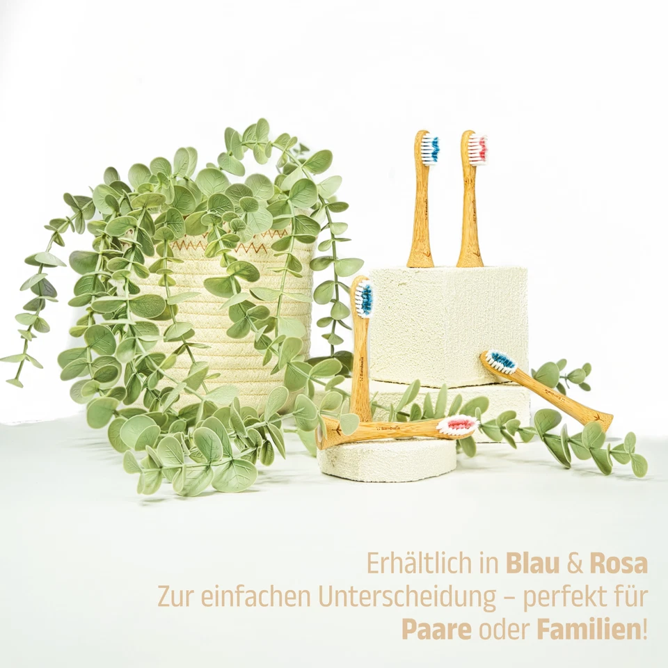 BAMBUNA Replacement Bamboo Brushes for Philips Sonicare Sonic Toothbrush | Set of 6 - Image 3 of 4