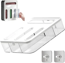 4-in-1 Food Storage Bag Organizer, Kitchen Drawer Plastic Bag Organizer