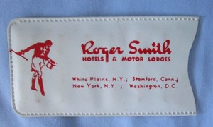 Vintage Sewing Kit Roger Smith Hotels & Motor Lodges New White Plains Stamford