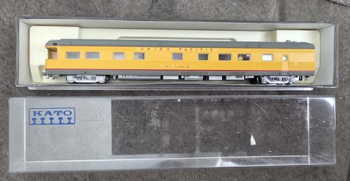 Spur N KATO PERSONENWAGEN, LEICHTGEWICHT, BUDD BUSINESS "ST. LOUIS" #156-0814 | Zustand: Used