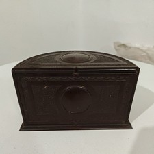 Vintage Brown Bakelite Cigarette Holder Dispenser 16cm Wide